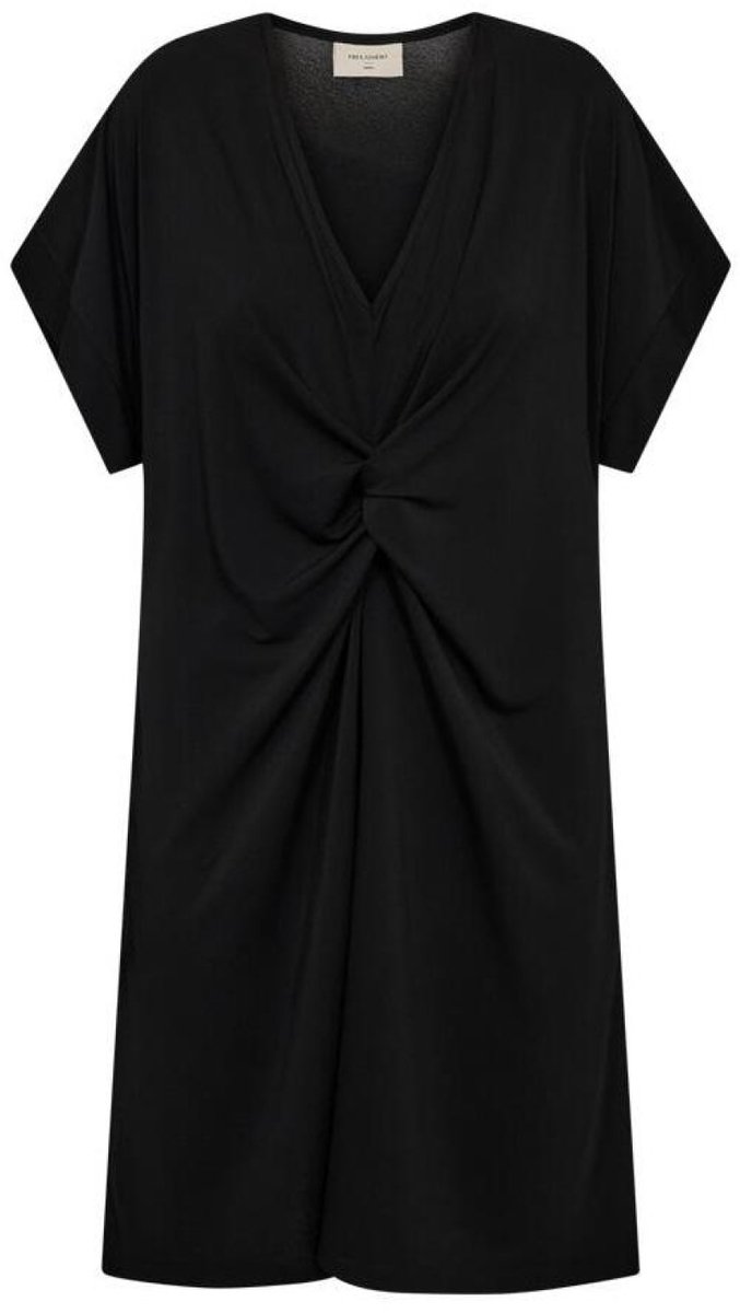 Freequent Jurk Fqfloi Dress 208316 Black Dames Maat - L