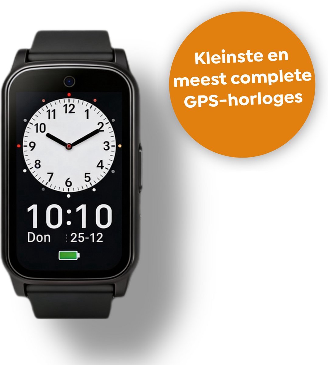 Weewise WS78 - Het kleinste meest complete GPS-horloge voor senioren - Valdetectie - SOS knop - GPS Tracker - GPS Horloge Ouderen - Alarm Horloge - SOS Horloge - Valdetectie - Alzheimer - Dementie - Alarmknop - Videobellen