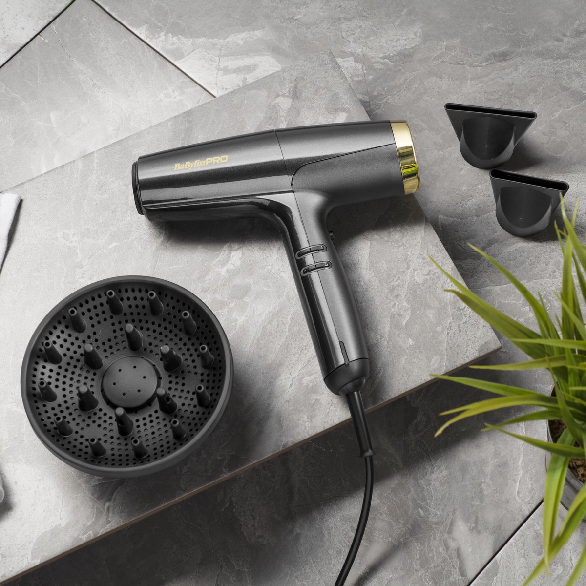 BaBylissPRO Falco BAB8550E - 2000W professionele föhn, ultra stil thumbnail 2