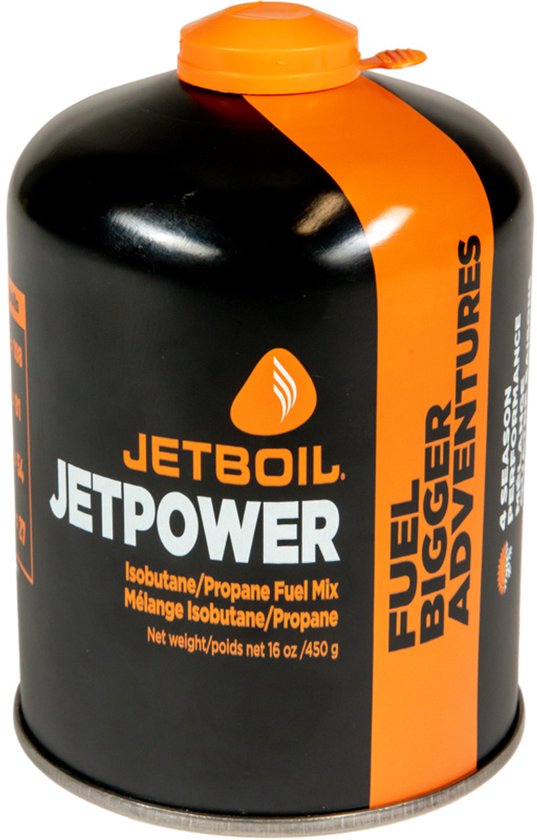 Jetboil gas cartridge JETPOWER - 450gr - gasfles van Jetboil — afbeelding 4