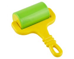 Groen geel Diamond Painting roller tool dames en heren kunststof aandruk roller accessoire voor diamond painting steentjes hulpmiddel 12.5 cm ergonomische handgreep