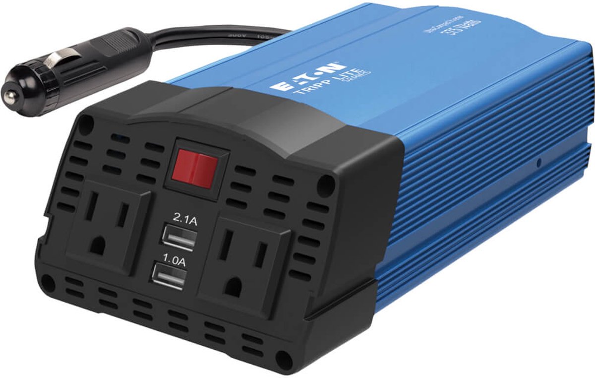 Tripp Lite PV375USB netvoeding & inverter Auto 375 W Zwart, Blauw