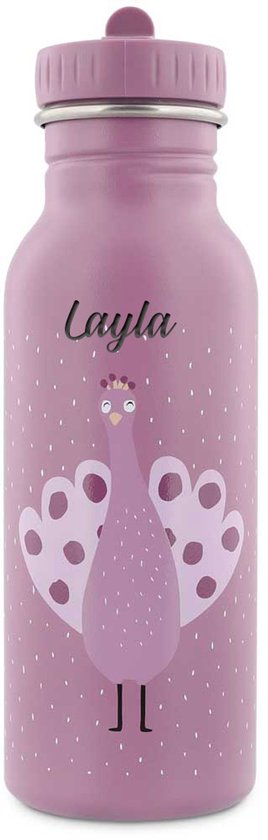 Gourde Trixie personnalisée Studio Balune 500ml - Mrs. Peacock