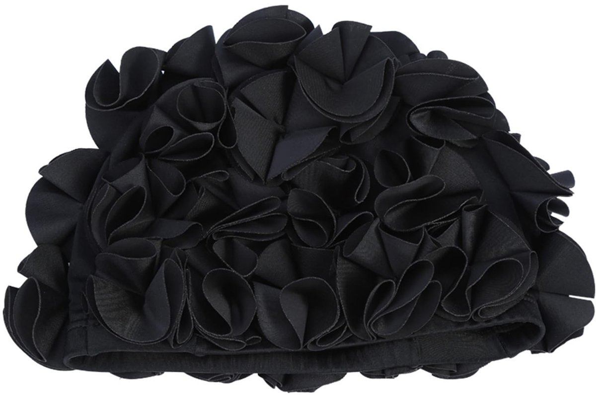 Allecto - Zwemhoed Bloemen - Waterdichte Zwemmuts - Elastisch en Comfortabel - Geschikt voor Dames - Lang Haar - Ideaal voor Zomer en Zwembad