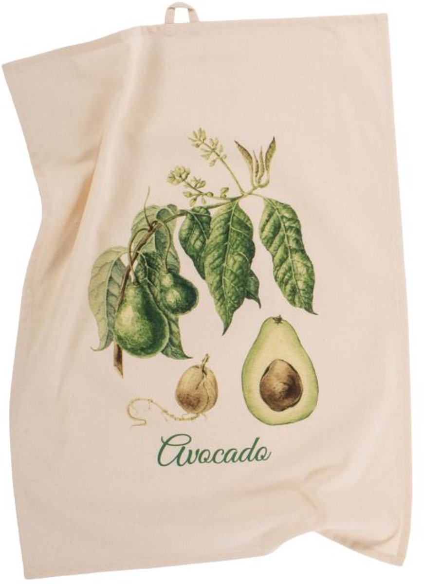 Tiseco - Theedoek VIVA - SET/3 - katoen - avocado - 50x70 cm