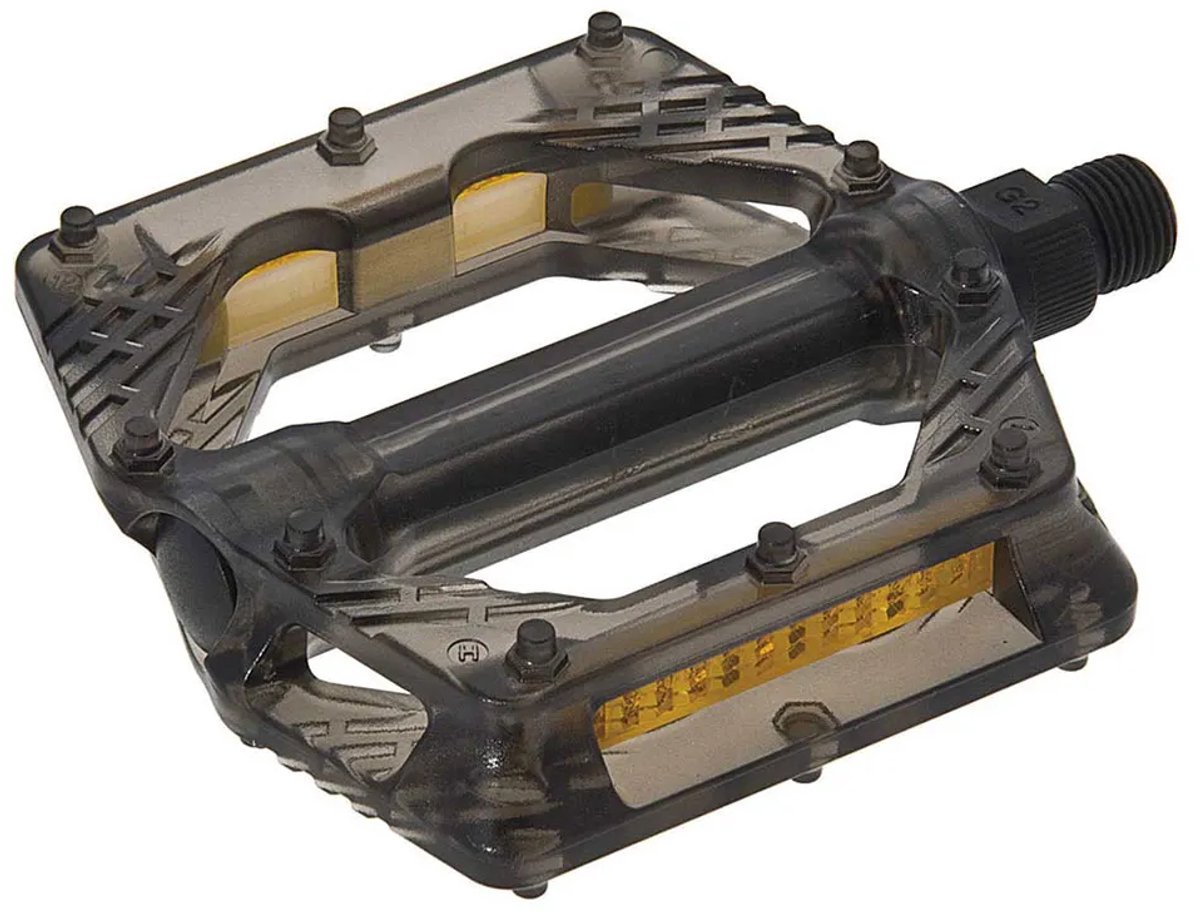 Brn Flat Pedalen Zilver
