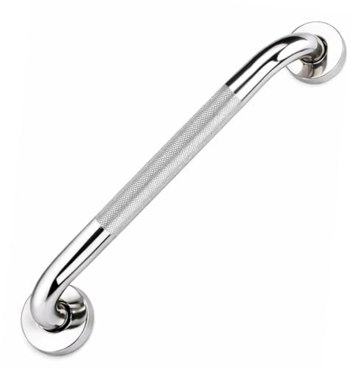 Badkamer Steunrail 25 cm - RVS Antislip Handgreep - Veiligheidssteun voor Bad, Douche, Toilet en Trappen - 300 kg Belastbaar
