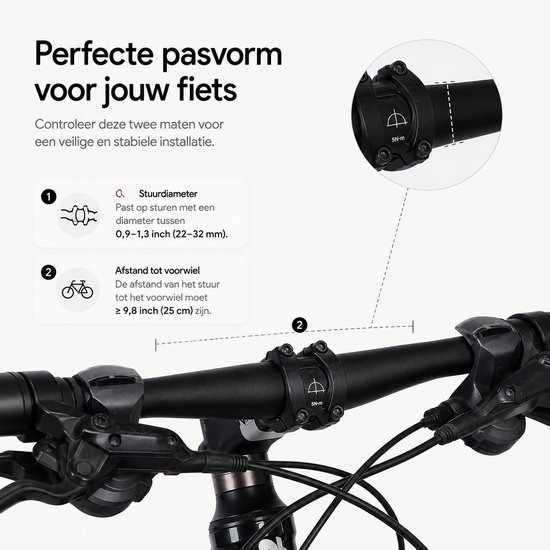 BOTC Fietsmand - Hondenfietsmand - Hondenmand fiets - 34x28x25cm - Polyester - Zwart van BOTC — afbeelding 4