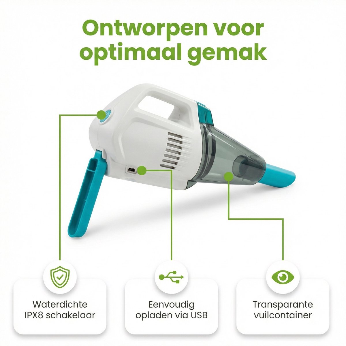Zwembad Onderhoudspakket - Onderhoud Zwembad - bevat Stofzuiger - Scrubpad - Schepnet - Borstel - Testrips - Chloordrijver - Chloor - PH-min en PH-plus (7-delig) – foto 2