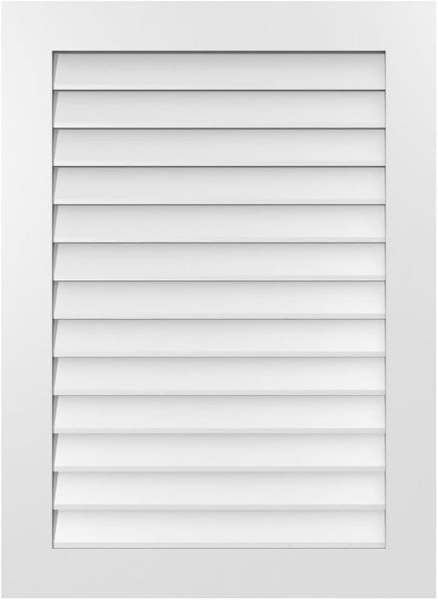 Ventilatieafdekking - Luchtrooster - Luchtcirculatie Verbeteren - Ingebouwd Scherm - 25x25cm - Zilver