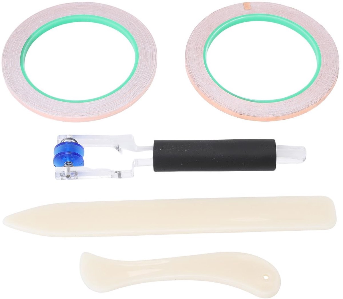 Dailygoods - Zelfklevende Koperfolietape voor Glas-in-lood Ambachten, 5 mm x 50 m