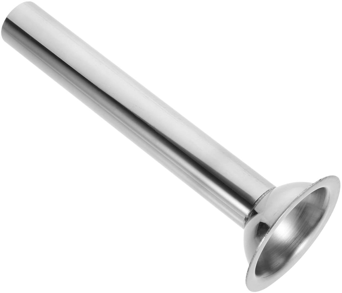 Worst Vul Trechter - Vlees Vuller - Vlees Vullen - Roestvrij Staal - 16.5 cm - Zilver