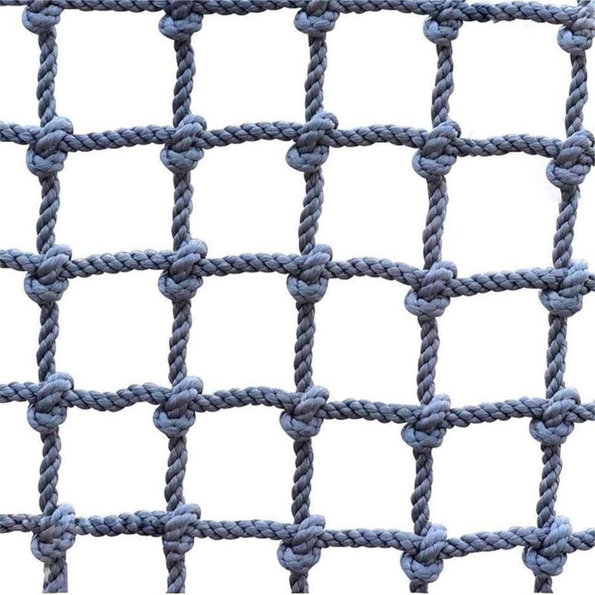 Speeltuin Veiligheidsnet - Klimnet Kinderen - Buiten Spelen - Industrieel Nylon Touw - 1x5 Meter - Zwart