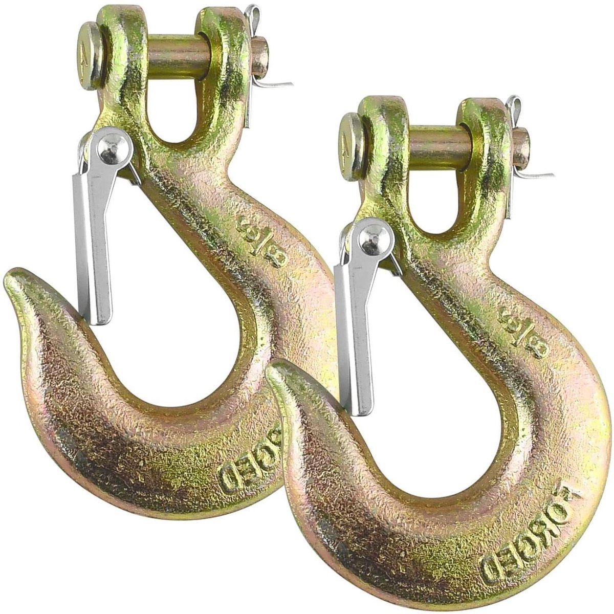 Kettinghaak - Veiligheidshaak - Lading Zekeren - Gesmeed Staal - 5/16 inch - Zilverkleurig
