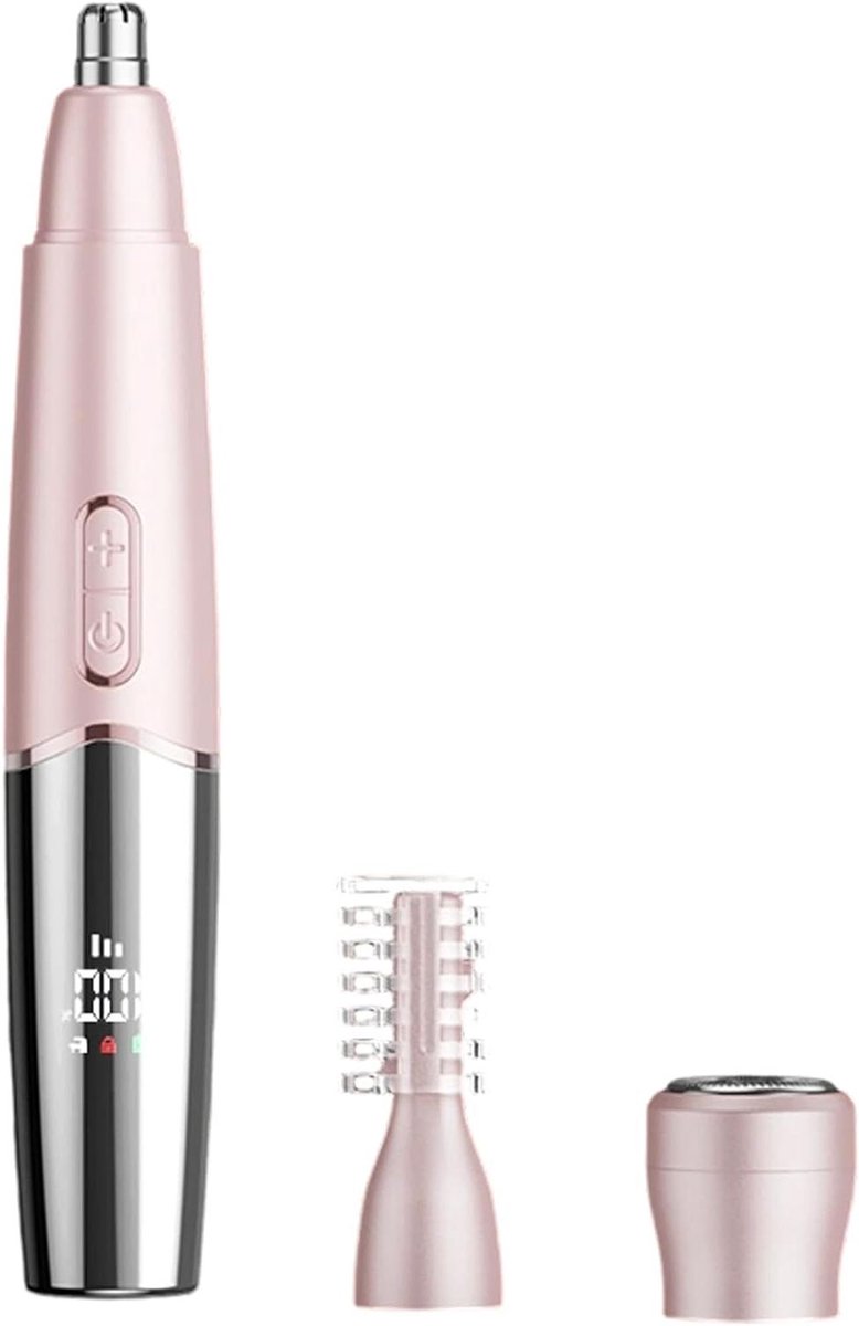 Neus Haar Trimmer - Gezichtsverzorging Tool - Persoonlijke Verzorging - 360° Snijtechnologie - Oplaadbaar - Zwart