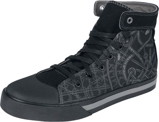 Black Premium by EMP Zwarte sneakers met noppen - Unisex - EU41