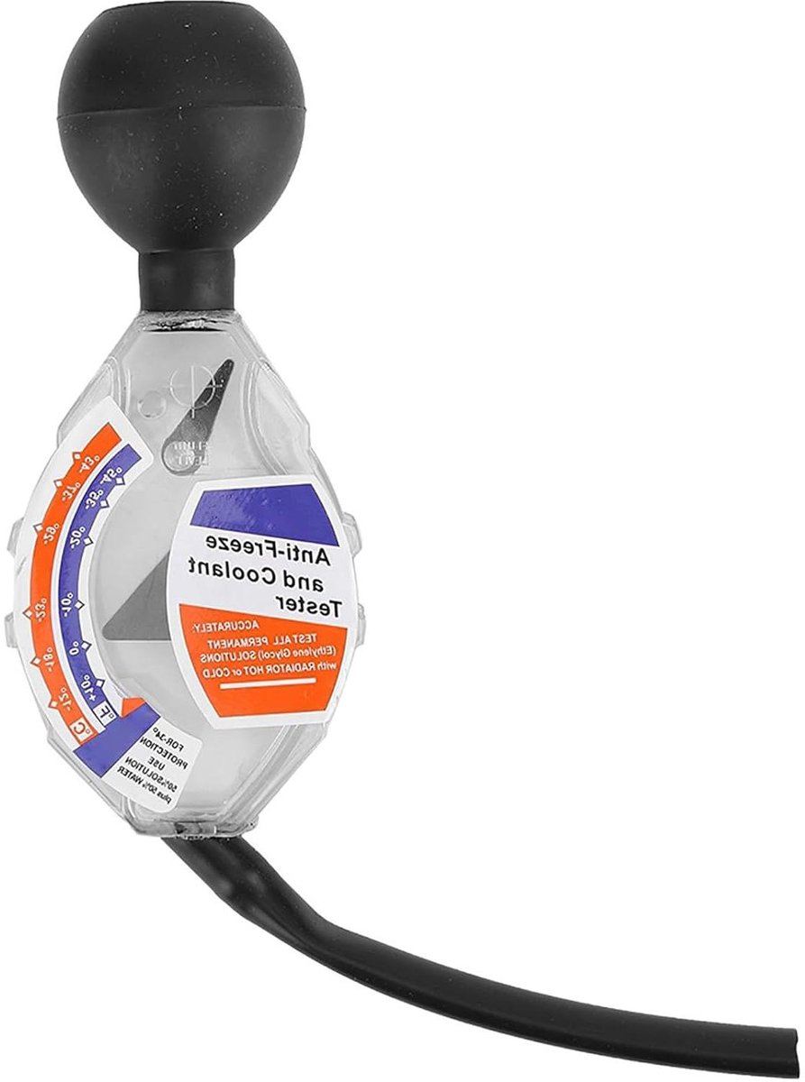Test Anti-Freeze Coolant Tester Lichtgewicht en Draagbaar met Gemakkelijk Te Lezen Schaal, Snelle en Nauwkeurige Testen voor Autoliefhebbers