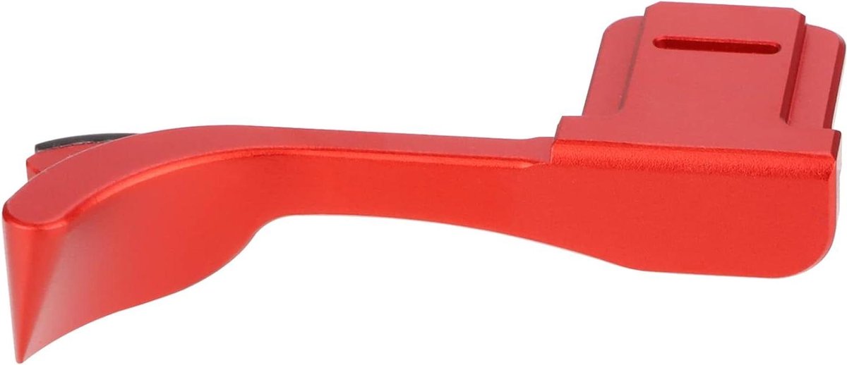 Metalen Duimgreep - Camera Grip - Stabiel Fotograferen - CNC Precisie - Compact - Rood