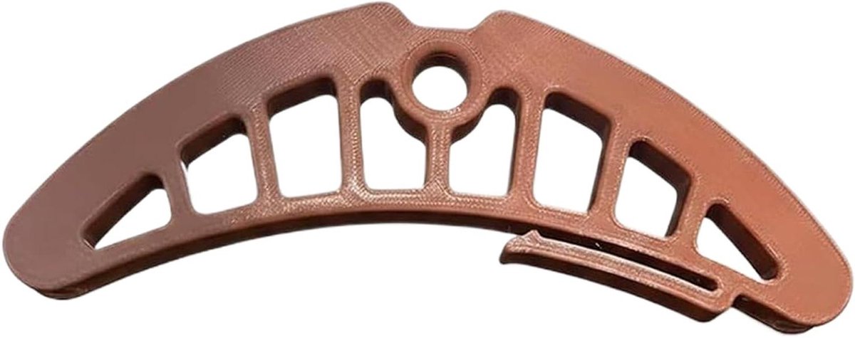 Klimharnas Accessoire - Gereedschap Houder - Buiten Klimmen - Ergonomisch Ontwerp - 15.5 x 5.5 cm - Grijs