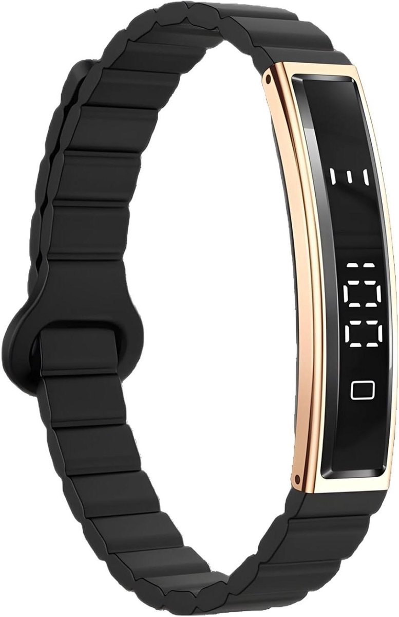 Fitness Tracker Armband - Smart Band - Gezondheid Monitoren - Lange Batterijduur - 25.8 cm - Roségoud