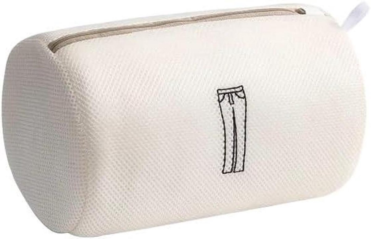 Was Sorteerzakken - Mesh Kledingzakken - Was Sorteren - Ademend Meshmateriaal - Cylinder - Beige