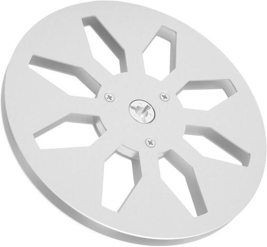 Lege Spoel Tape - Opname Spoel Reel Spoel - Geluid Verbeteren - 8-Gats Ontwerp - 7 Inch Diameter - Zilver — afbeelding 5