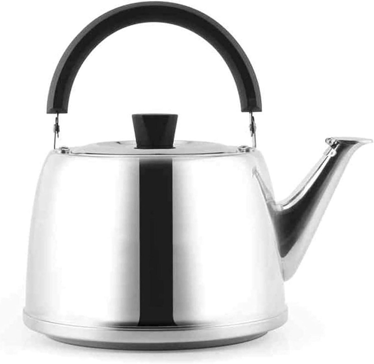 Kookketel Fornuis - Waterkoker Theepot - Water Koken - Geluidsignaal Koken - 5 Liter Capaciteit - Zilver