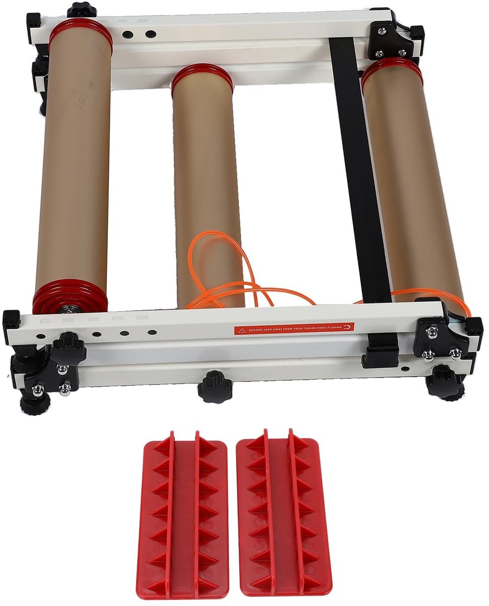 Dailygoods- Fietstrainer Verstelbaar - Opvouwbaar Roller-rijplatform - Fitnessapparatuur voor Binnen - Geschikt voor 16-29 inch Fietsen - Aluminium Legering + ABS Materiaal - Lichtgewicht 7600g - Fietsenroller