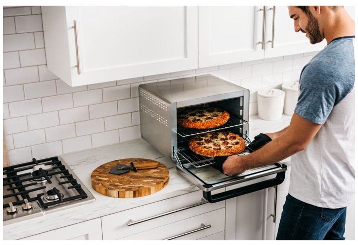 Ninja DT200EU Vrijstaande Multifunctionele Oven - 10 Kookprogramma's - 29 Liter - 2400 Watt - Zilver – foto 7