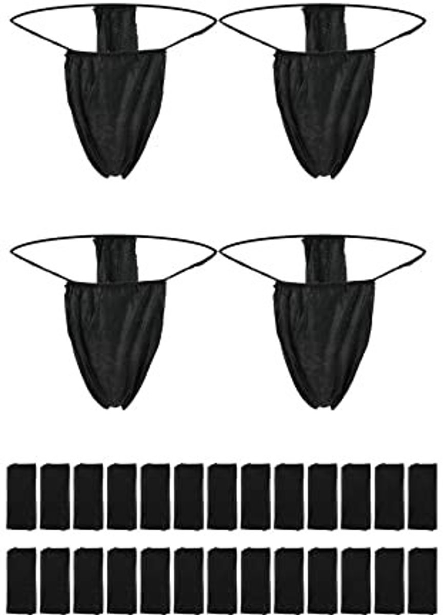 LIVIA HOME- Wegwerp-tanga 50 Stuks - T-strap/Stringbroekjes - Bikinibroekjes - Voor Spray Tanning/Spa - Antislip - Individueel Verpakt - Wegwerpondergoed