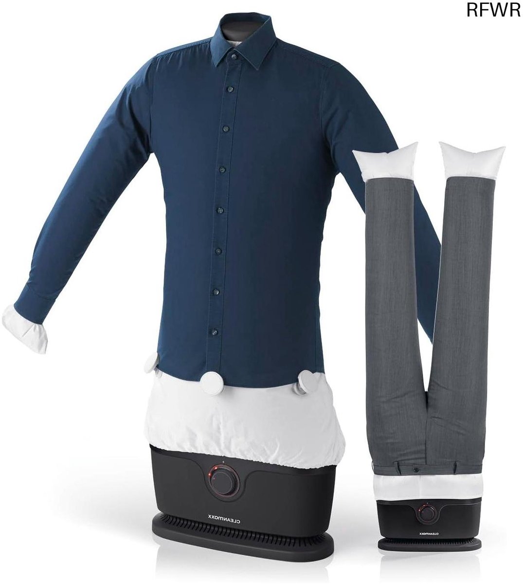 Verticale Kledingstomer - Stoomstrijker Kleding - Kreukvrij Maken - Snel Opwarmen - Compact Formaat - Wit