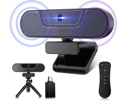 CLVP® Webcam Voor PC – Streaming Camera – Camera Met Microfoon