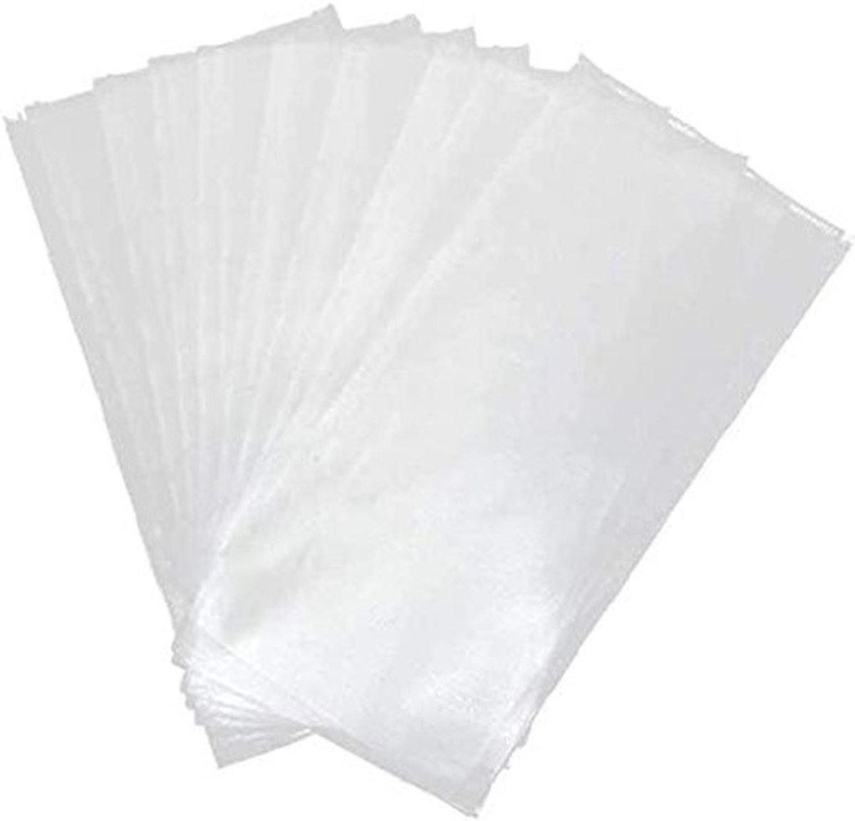 Dailygoods- Karperviszakken 50 Stuks - PVA Wateroplosbaar - Vast Aas - Boilie-Rig - Visgerei Accessoires - 10x15 cm - Aaszakjes