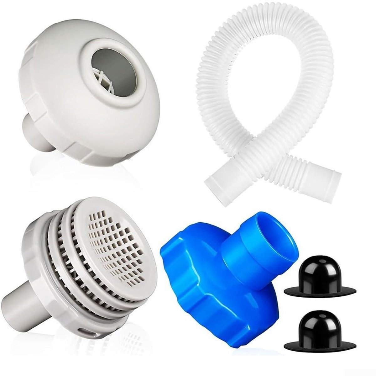 Dailygoods - Zwembad slang adapter - zwembad accessoires - veelzijdige kit - zoals afgebeeld - skimmer slang adapter - complete set voor bovengronds z...