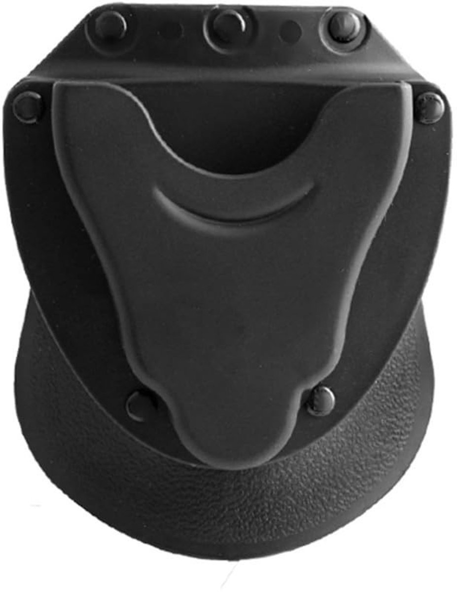 Dailygoods- Handboeienhouder Duurzaam ABS - Draagbare Handboeien Tas - Geschikt voor Riemen 3,8-5 cm - Slijtvast en Scheurvast - Afmetingen 14 x 12 x 4 cm