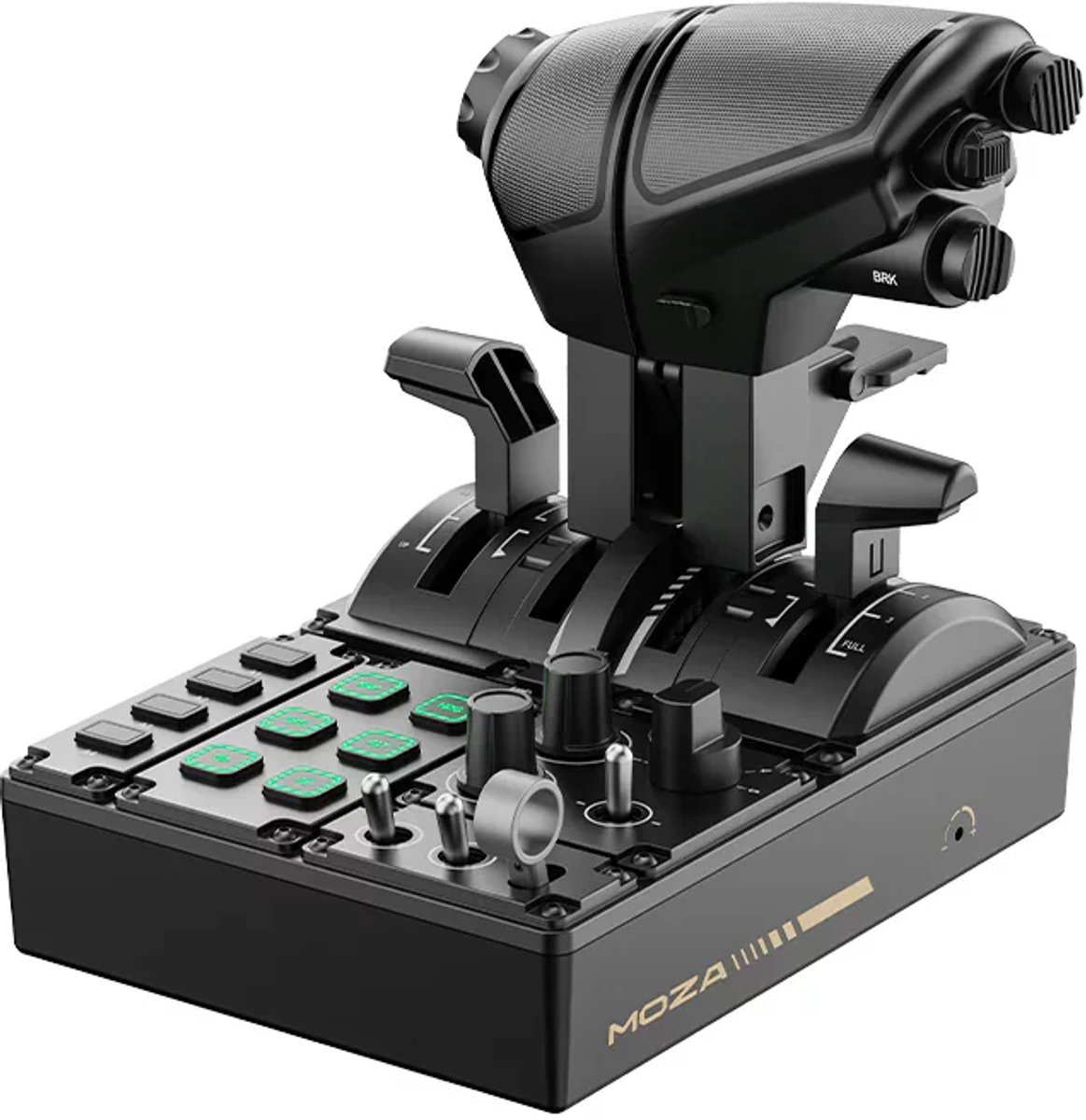 MOZA MTQ Throttle Panel – High-End Throttle Module voor Flight Simulation
