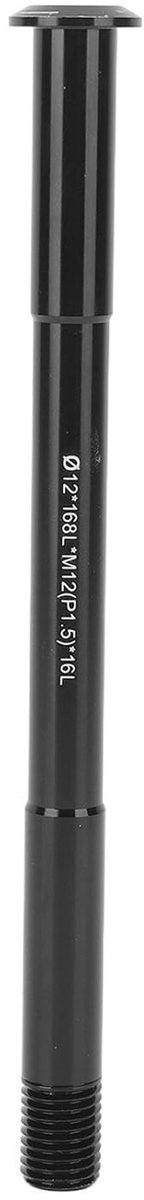 SMOAKEZ - Fietsstekker - Aluminium - Adapter voor pen - 12 mm - Geschikt voor voorvork met snelsluiting - M12 x 1,0/1,5/1,75