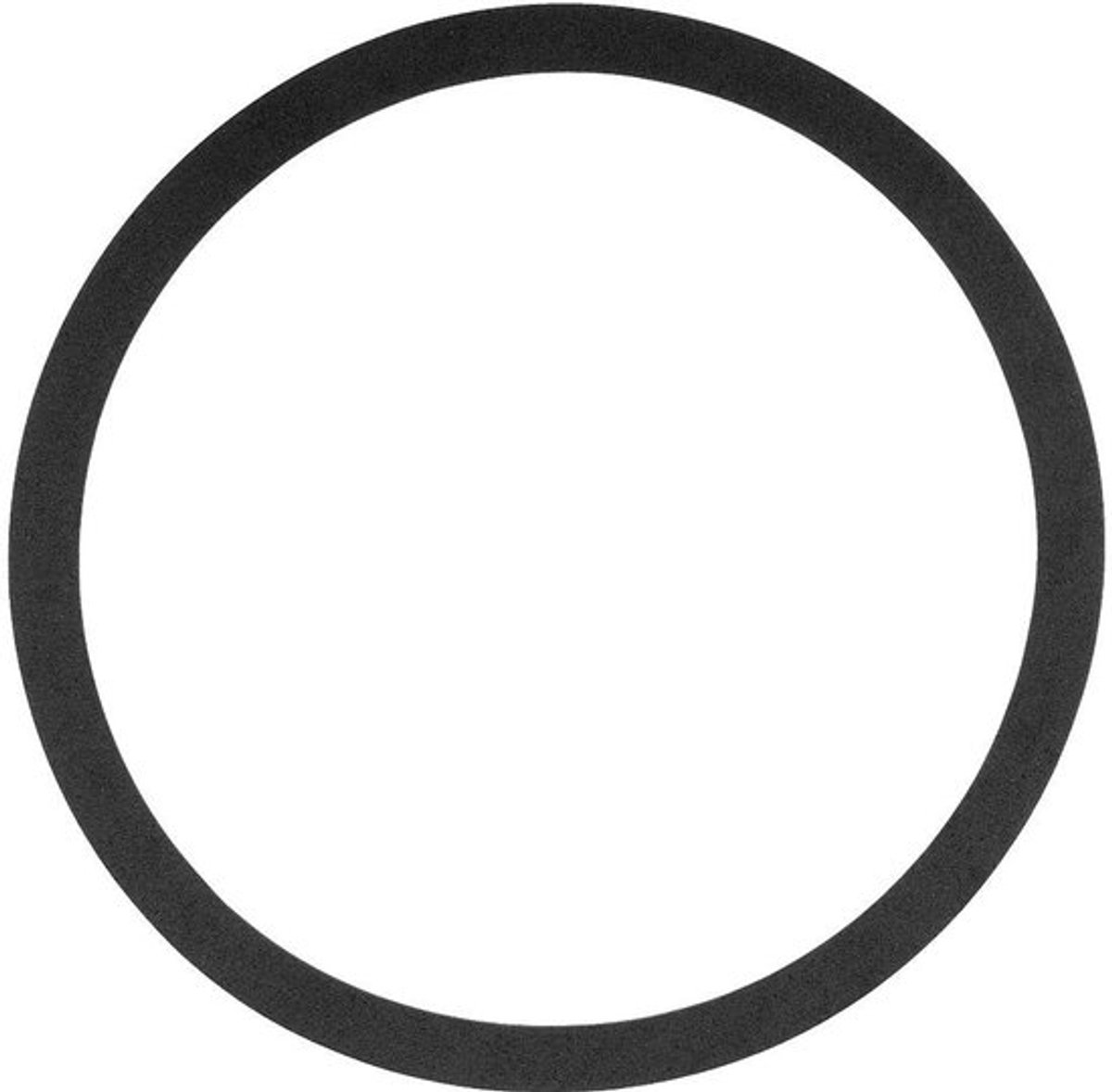 Allecto - Zwart 20 cm Schuim Audio Luidspreker Rand Ringen