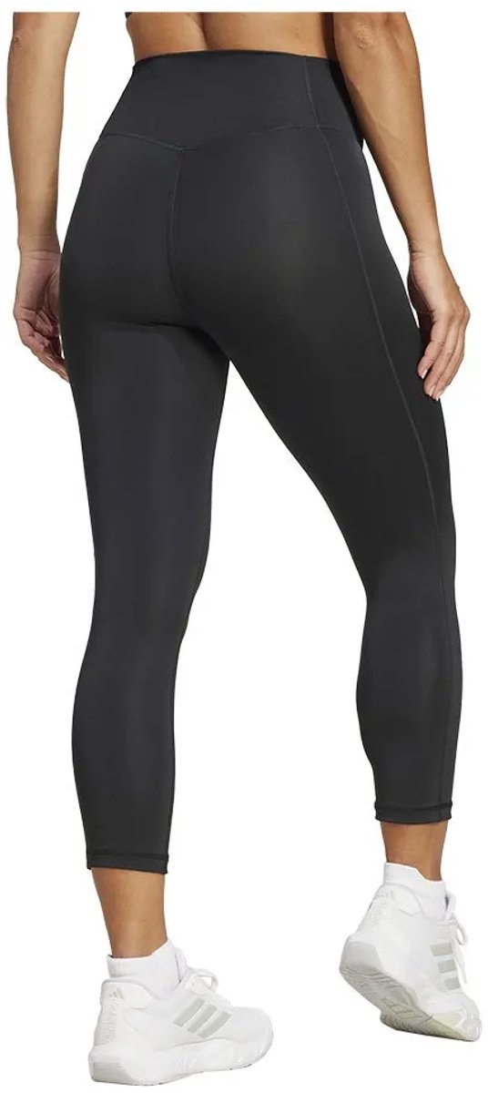 adidas Performance Optime Essentials Stash 3/4 Legging - Dames - Zwart- 2XLS van Adidas — afbeelding 2