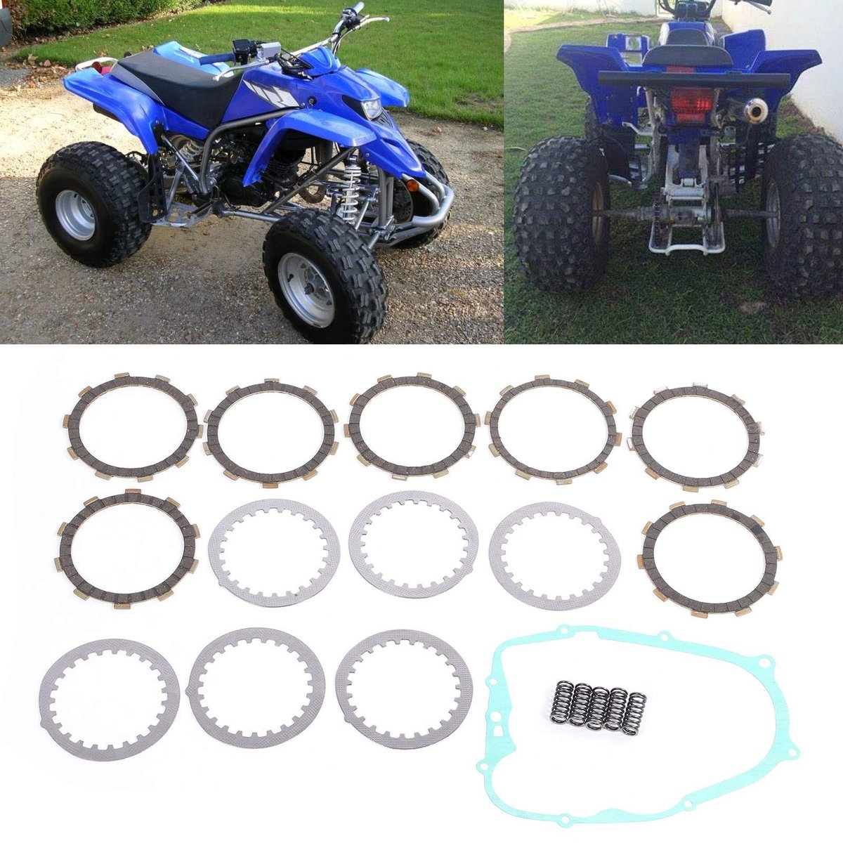 Dailygoods- Koppeling Heavy Duty - Koppeling Fietskar - Koppeling Aanhanger - Koppeling Gardena - Koppeling Fietskar aan Fiets - 13 Onderdelen + 5 Veerspringen - Koppelingkit