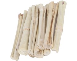 Dailygoods- Molar Sticks - Gezonde Snack - Bamboe - Voor Kleine Huisdieren - Rijk aan Vezels - 165 g, 24 Maanden Houdbaarheid