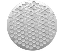 Dailygoods - Herbruikbare Koffiefilterplaat van Roestvrij Staal voor 51 mm Filterdragers