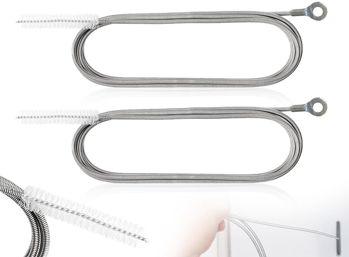 Dailygoods- Afvoerborstel 150 cm - Flexibele Buisborstel - Reinigingsborstel voor Keukenaf