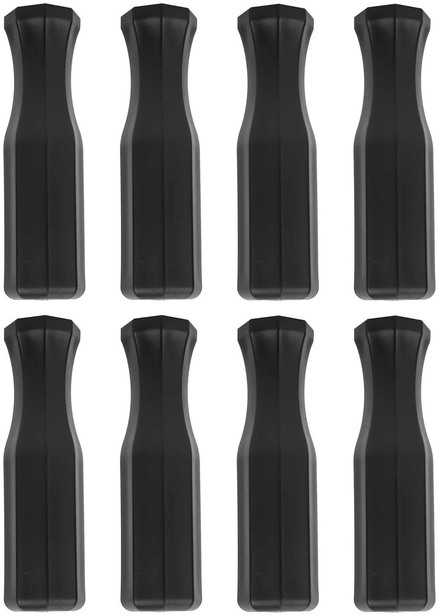 Dailygoods- Tafelvoetbal Handvat 8 Stuks - Antislip Handgreep - Lichtgewicht Accessoires - Duurzaam Kunststof - Indoor Spel - Eenvoudig te Bedienen