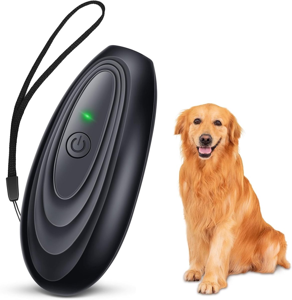 Ultrasone Hond Stoppen met Blaffen, Oplaadbare Gedragscorrector voor Honden, Veiligheid Mini Stopapparaat voor Kleine, Middelgrote en Grote Honden met LED Indicator en Trainingseffect