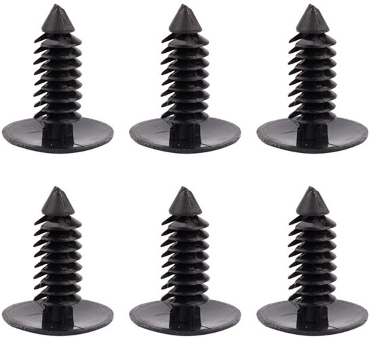 Allecto - Yctze 100 Stuks Plastic Rivets 7.5mm - voor Auto Deuren en