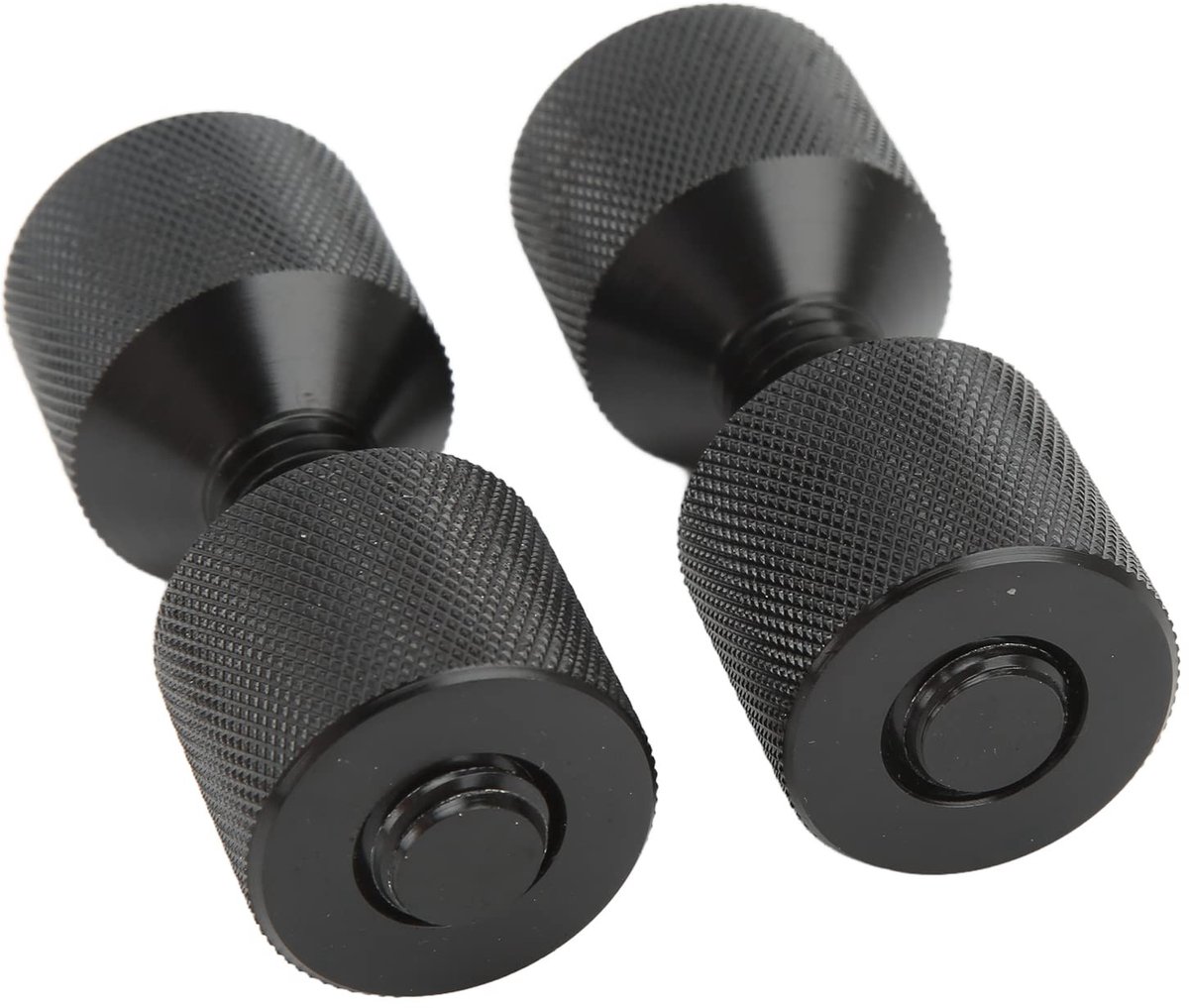 Dailygoods- Flens Uitlijning Pinnen - Geanodiseerd Aluminium - 2 Stuks - Dubbele Gat Schroefdraad - Oxidatiebestendig - Perfecte Oriëntatie - Flensuitlijnpinnen