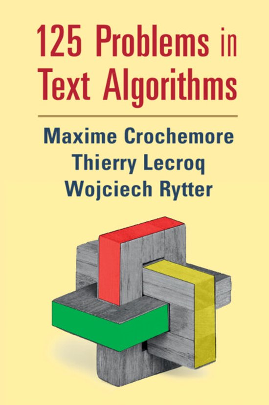 125 Problems in Text Algorithms - cover