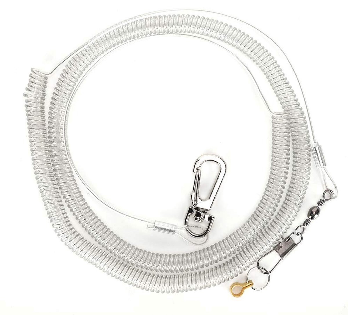 Dailygoods- Vogelharnas 6 Meter - Anti-bijt Riem - Training Touw - Lichtgewicht - Draagbaar - Verstelbare Voetringen - Vogelriem
