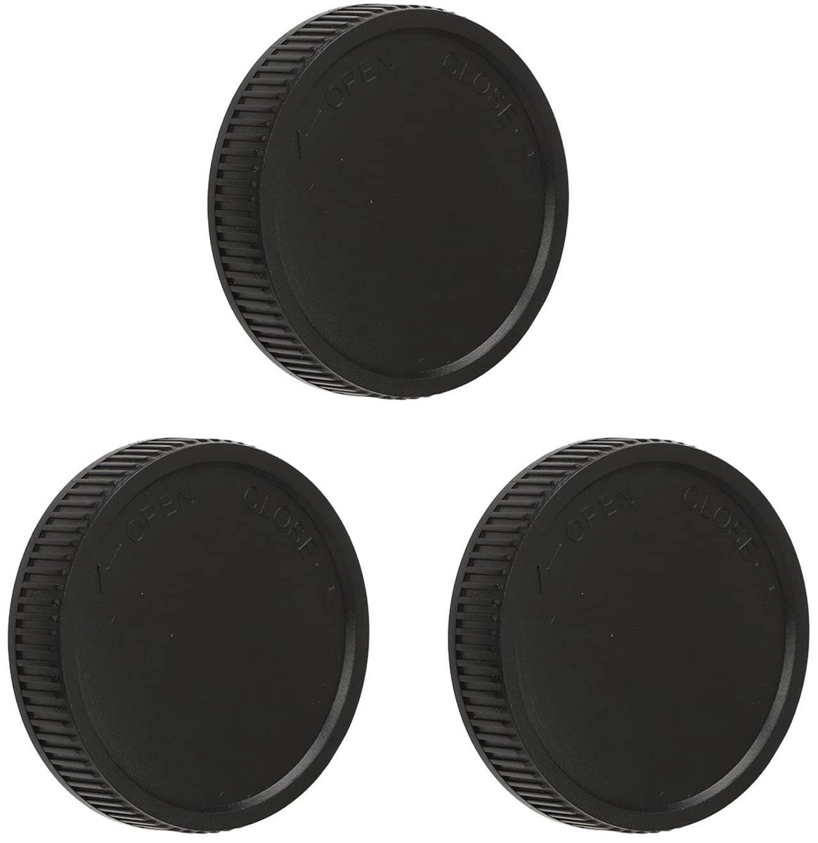 Dailygoods- Lensdop 67 mm - Robuustheid - Bescherming - M42x0,75 Draad - 3 Stuks - Eenvoudig Uiterlijk - Lenskap